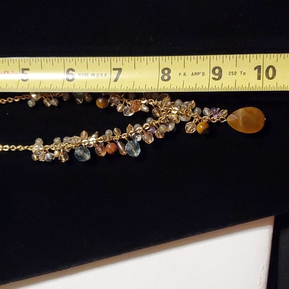 Tigereye Tigers Eye Mixed Gemstone Necklace - Picture 5 of 5
